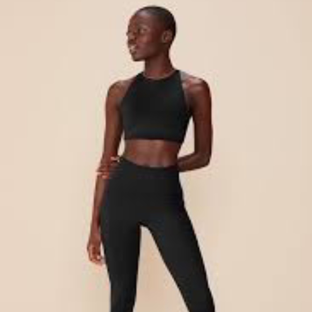 Black Girlfriend Collective Topanga Bra Size Small